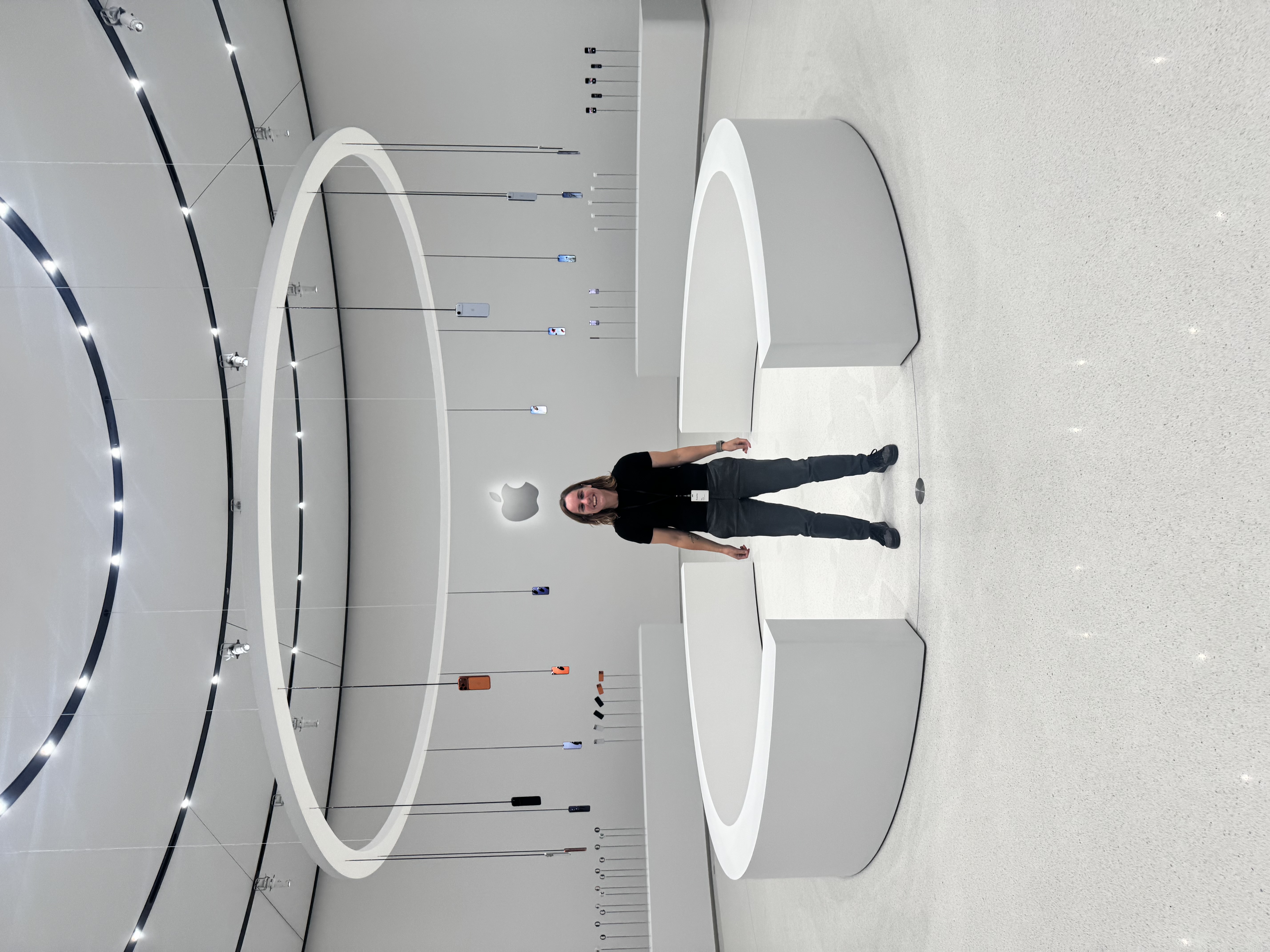 At Steve Jobs Theater